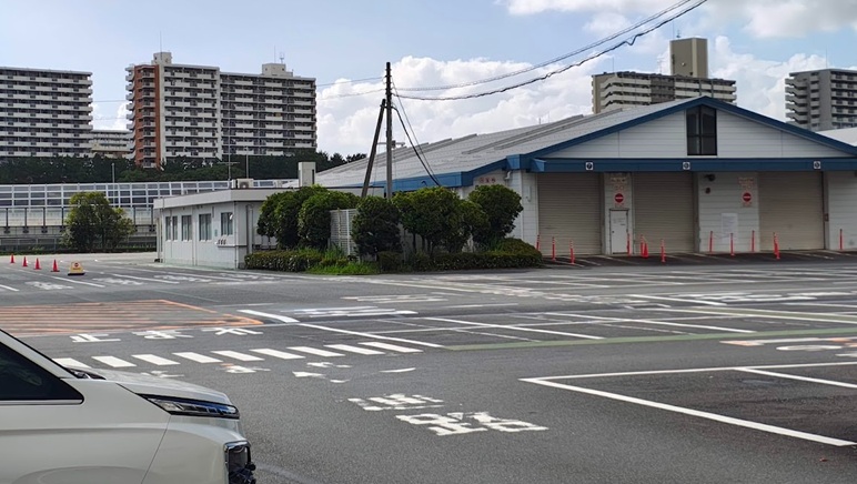 ガラガラの品川陸運局